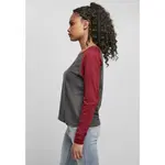 Футболка Urban Classics Contrast Raglan, коричневый - фото 2