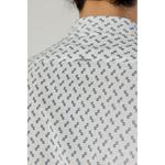 Белая вискозная рубашка Antony Morato - фото 4