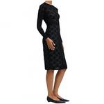 Женское кружевное платье Cate в черном цвете Raquel Allegra - фото 3