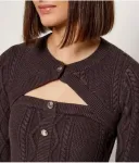 Платье Guess Jeans, коричневый - фото 4