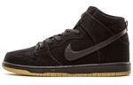 Кроссовки Nike Dunk High Sb Black Gum 2016 - фото