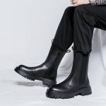 Ботинки Челси мужские черный Cachiotti - фото 8