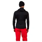 Флис Rossignol черныйside Mix full zip, черный - фото 2