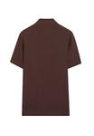 Рубашка поло SHORT SLEEVE Massimo Dutti, бургундия - фото 6