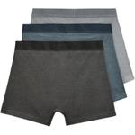 Мужские боксеры ZARA, 3 шт (Серый+Синий+Темно-серый) - фото 2