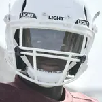 Легкие шлемы Футбольный шлем Varsity LS2 из композитного материала Light Helmets, цвет Gloss White - фото 4