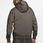 Худи Nike Lab Premium Hoody Embroidery Logo Grey, серый - фото 4