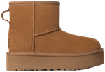 Ботинки UGG Classic Mini Platform Boot Kids 'Chestnut', коричневый - фото