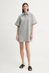 Хлопковое платье Kennedi Stand Studio, серый - фото 2