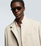 Круглые солнцезащитные очки Giorgio Armani - фото 3