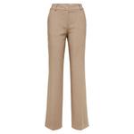 Брюки Selected Rita Wide Fit Mid Waist, бежевый - фото 3