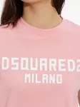 Футболка с логотипом Dsquared2, розовый - фото 5