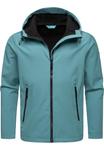 Куртка софтшелл Shellwie Warm Ragwear, цвет Ocean Green - фото 4