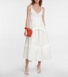 Платье миди Lysandra с декором Altuzarra, Natural White - фото 2