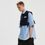 Футболка унисекс синяя в белую полоску FPA - фото 6