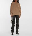 Хлопковый свитер Peter Do, серый - фото 2