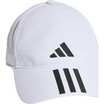 Бейсболка adidas Baseball C 3 Stripes AR, белый - фото 3