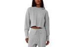 Alo Yoga Топ Women's Mixed Gray/Athletic Heather Grey - фото 3