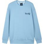 Свитер унисекс небесно-голубой Skechers - фото 2