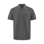 Мужская поло CAT, серый - фото