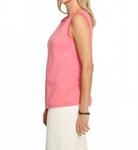 Майка с вырезом лодочкой цвета коралла FDJ - фото 4