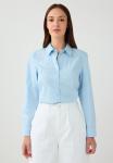 Блуза Jimmy Key Button-down blouse, Blue - фото