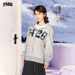 Свитшот Unisex F426, темно-синий - фото 7