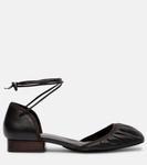 Кожаные балетки Micro Ballerina Lemaire, Dark Chocolate - фото 4