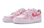 Кроссовки Nike Air Force 1 Skateboard Shoes Women's Low-Top Pink White/Red - фото 3