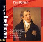 CD диск Beethoven / Komen: Piano Sonatas 5 - фото