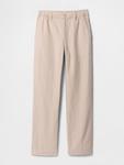Тканевые брюки GAP, бежевый - фото 3