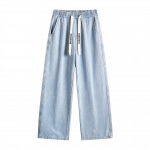 Джинсы унисекс IGOI, темно-серый[thickened and fleece-lined] - фото 7