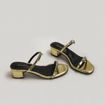 SHOEMAKER QUEEN Женские слайдеры черные, цвет Black - фото 7