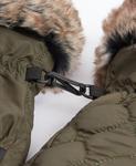 Водонепроницаемые варежки Barbour Primrose, оливковый - фото 5