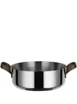 Кастрюля edo low casserole, 10х33х24 см, Alessi, серебристый - фото