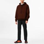 Толстовка men's fw21 solid color drawstring hooded long sleeves pullover brown Louis Vuitton, коричневый - фото 2