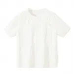 Детский свитер с круглым вырезом Disney, solid color milk белый - фото 6