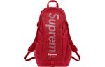 Supreme Полиэстеровый рюкзак обычный унисекс красный - фото 2
