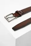 Кожаный ремень бугатти Bugatti, коричневый - фото 2