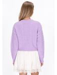 Женский кардиган сиреневого цвета IZIA - фото 4