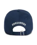 Бейсбольная габардиновая кепка Dsquared2, синий - фото 2