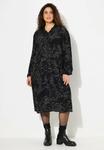 Платье-рубашка LEOPARD Ulla Popken, черный - фото 3