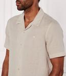 Льняная рубашка Regular fit Calvin Klein, желтый - фото 4