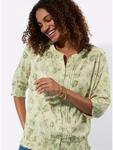 Блузка с принтом цвета лайма WITT WEIDEN - фото 7