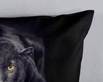Двустороннее Постельное белье panter из микрофибры, черный - фото 2