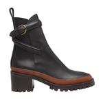 Ботильоны Lennox Buckle Ankle Boot In Noir Ulla Johnson - фото