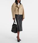 Кожаная поясная сумка-хобо Medium Givenchy, черный - фото 5