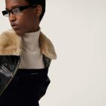 Коттоновый вязаный топ-бандо MIU MIU, темно-синий - фото 4