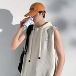 Футболка-майка унисекс WARRIOR, бежевая - фото 10