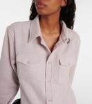 Кашемировая рубашка God's True Cashmere, розовый - фото 4